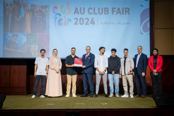 Ajman University Honors Winning Clubs in the 2024 Student Club Fair