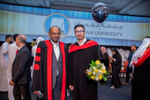 Ajman Ruler Praises Development of UAE’s Education System During Graduation Ceremony at AU