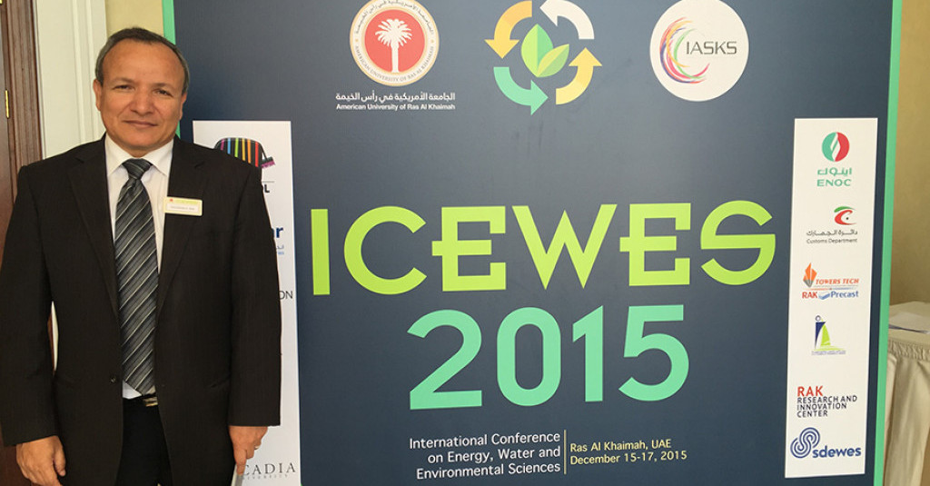 Ajman University at International Conference on Energy, Water and Environmental Sciences