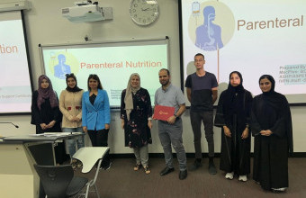 College of Pharmacy and Health Sciences organizes a guest lecture on “Parenteral Nutrition”