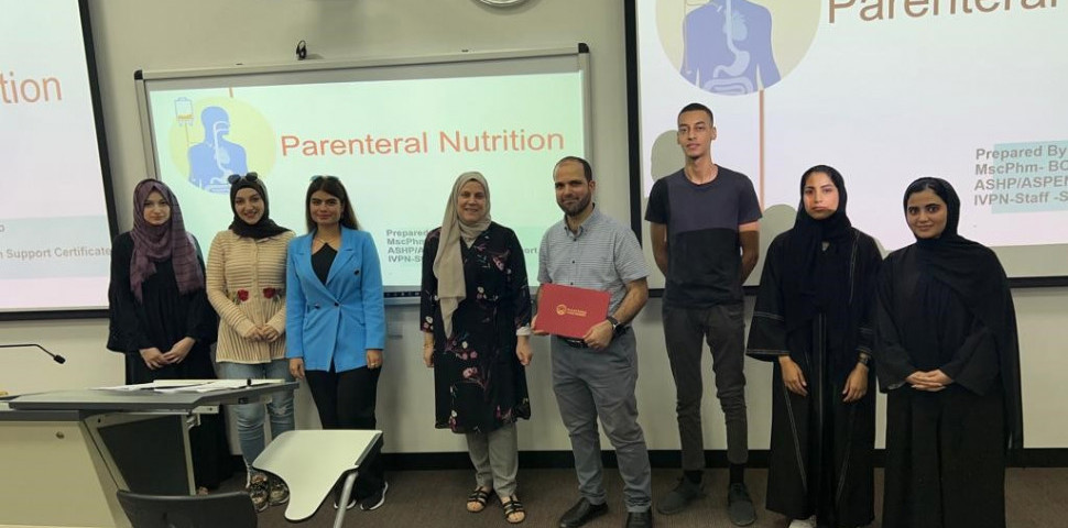 College of Pharmacy and Health Sciences organizes a guest lecture on “Parenteral Nutrition”