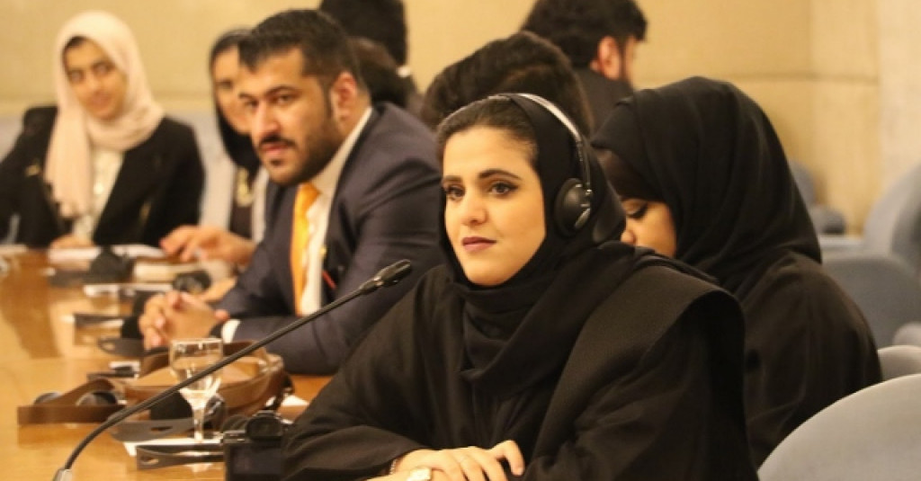 AU Student Represents UAE at GCC Youth program