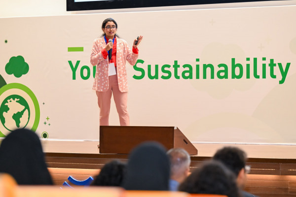 Ajman University Students Participate in the Youth Sustainability Leaders Symposium at Khalifa University