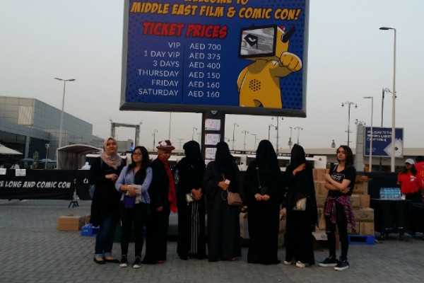 AU Akemi Anime club Visits Middle East Film & Comic Con