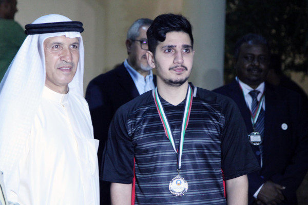 فريق كلية القانون يخطف كأس البطولة فى دورى الكليات بجامعة عجمان - مقر الفجيرة فى ختام قوى ومثير لدورى كرة القدم للكليات