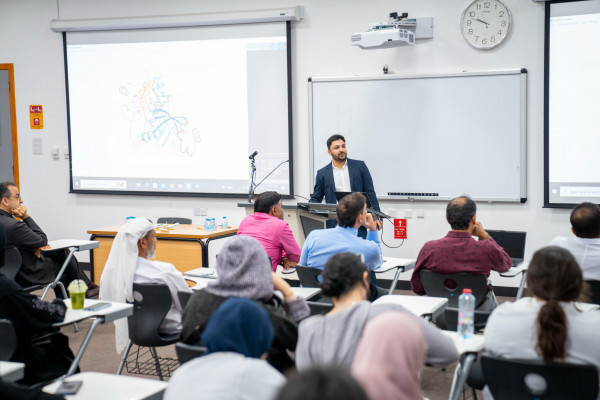 Centre for Medical and Bio-Allied Health Sciences Research in collaboration with College of Pharmacy and Health Sciences organized a Workshop on Structure-Based Drug Design and Discovery.