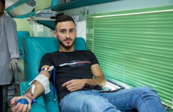 حملة للتبرع بالدم في جامعة عجمان