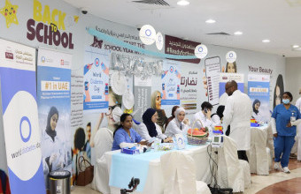 College of Pharmacy and Health Sciences and Ajman Specialty Hospital Partner for Successful Interprofessional World Diabetes Day Event