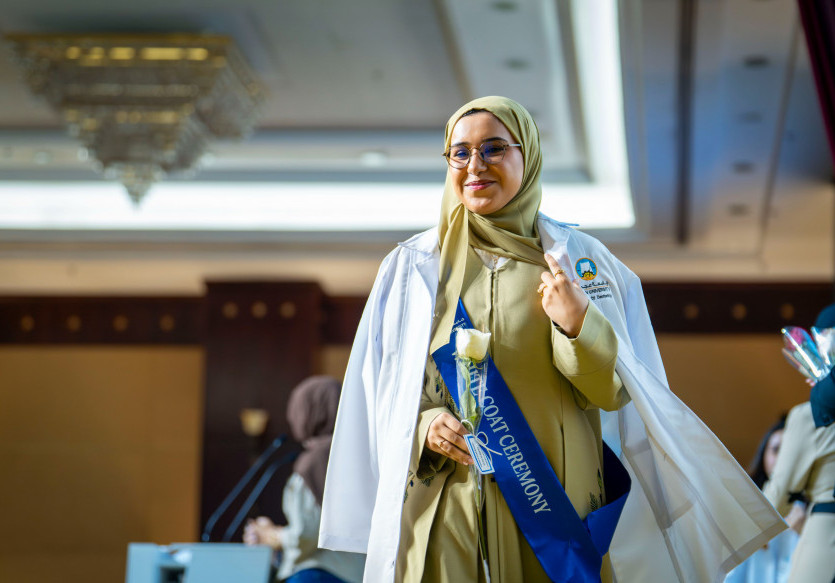 Dentistry Students Begin Their Medical Journey with the White Coat Ceremony