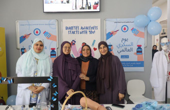 Health and Wellness Club of the COPHS Hosts Successful and Interactive Diabetes Awareness Event