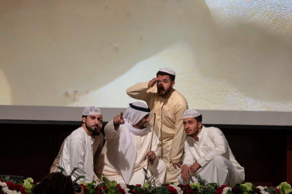 ماجد النعيمي يشهد احتفالات جامعة عجمان باليوم الوطني الـ 48