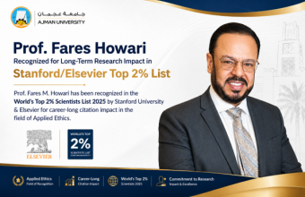 Prof. Fares Howari Recognized for Long-Term Research Impact in Stanford/Elsevier Top 2% List