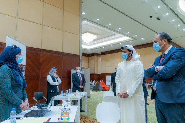 Sheikh Rashid Inspects Admission Procedures at Ajman University