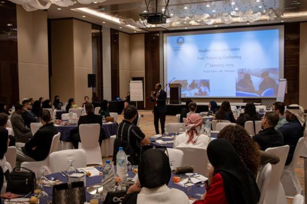 The Student Success Center at Ajman University Celebrates its Peer Tutors and their Achievements