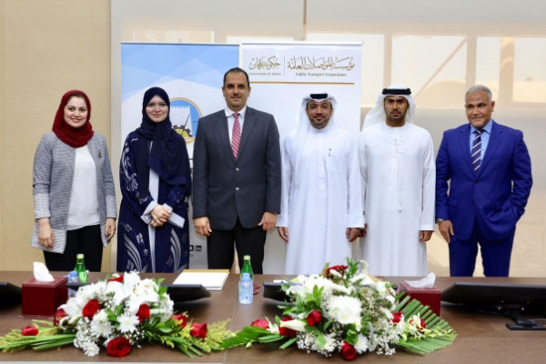 Cooperation Agreement between AU and Ajman Public Transport Corporation
