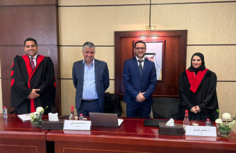 الطالبة هنادي عبدالله محمد آل علي تناقش أطروحتها حول حماية البيئة من التغير المناخي