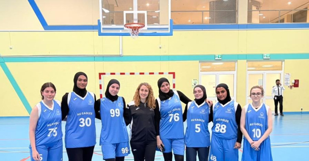 Ajman University Women’s Basketball Team Secures Third Place in the UAE University Games