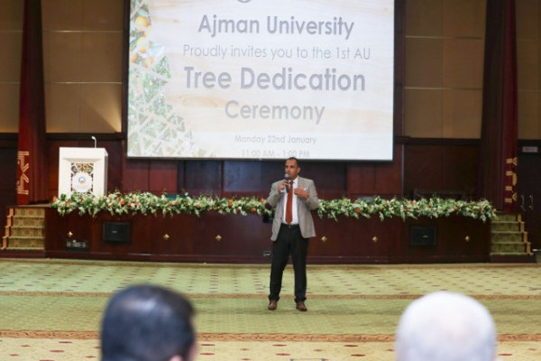 Ajman University Honours “A Tree to Set them Free” Patrons