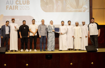 Ajman University Honors Outstanding Student Clubs at the 2025 Club Fair