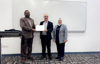 ورشة تعريفية لطلبة كلية القانون بجامعة عجمان حول الوصول إلى موارد المكتبة والاستفادة منها