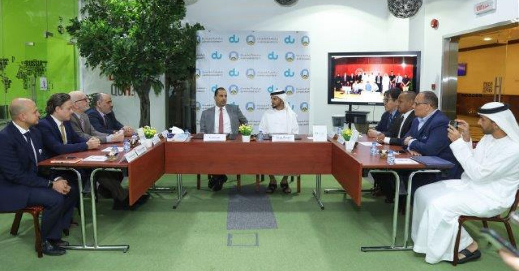 Ajman University and du sign MoU to collaborate on 5G and IoT development