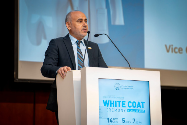 Dentistry Students Begin Their Medical Journey with the White Coat Ceremony