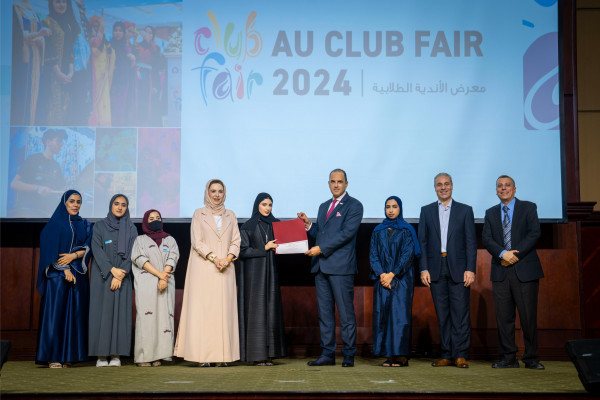 Ajman University Honors Winning Clubs in the 2024 Student Club Fair