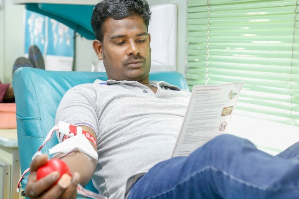 Blood Donation Campaign at AU