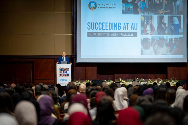 Ajman University Kicks Off Fall 2026-27 with New Student Orientation Week