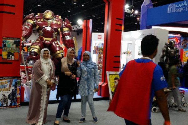 AU Akemi Anime club Visits Middle East Film & Comic Con