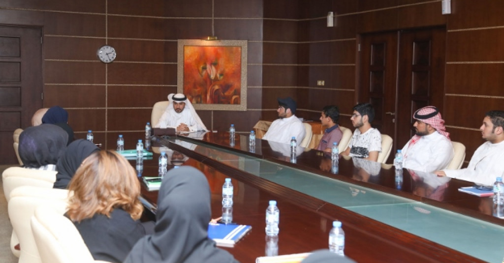 Meeting Between Bahraini Students and the Bahraini Cultural Counselor at the Embassy of The Kingdom of Bahrain at AU