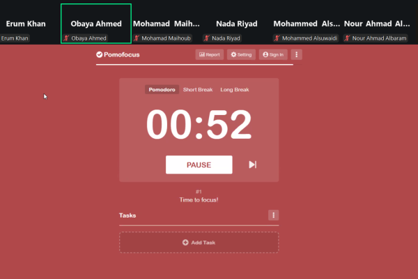 SSC Connect: Virtual Study Hall 