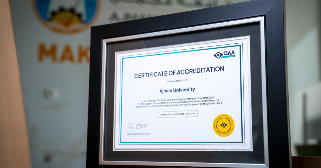 Ajman University Secures Renewal of International Institutional Accreditation from the UK’s Quality Assurance Agency (QAA)