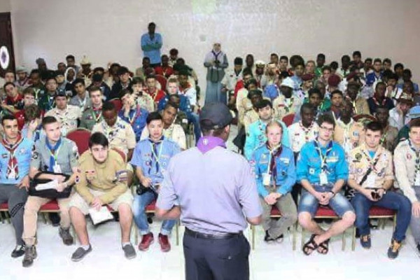 Ajman University at the 7th International Scouting Jamboree