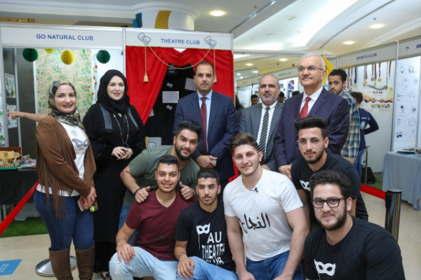 انطلاق معرض الأندية الطلابية في جامعة عجمان