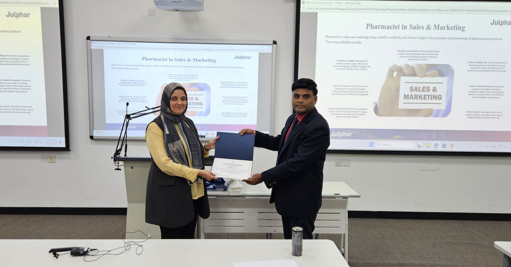 Pharmacy Students Gain Industry Insights from Julphar Expert