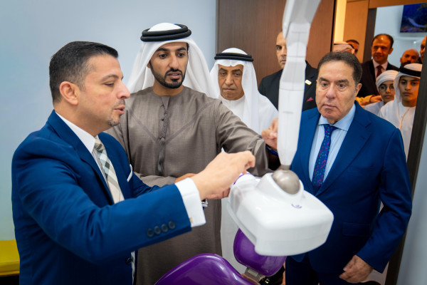Sheikh Rashid bin Humaid Al Nuaimi Inaugurates Ajman University Medical Center