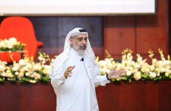 مشعل كانو في ضيافة جامعة عجمان