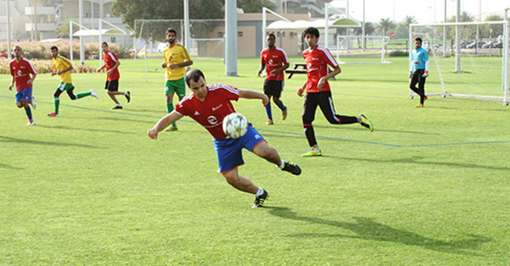 Ajman University Crowned Champion of Oxy Petroleum Universities Football Championship