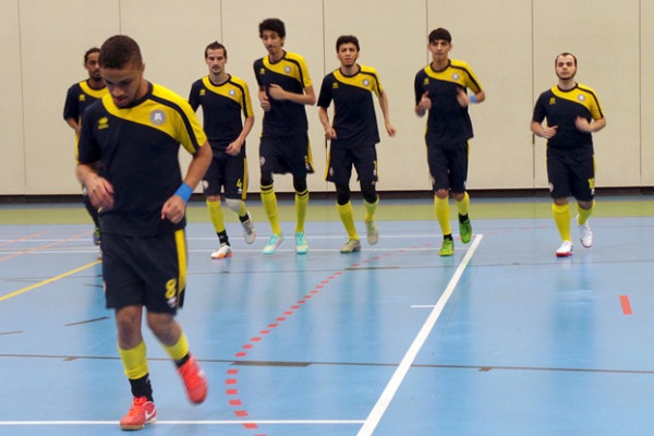 فريق جامعة عجمان ثالثا في خماسيات كرة القدم