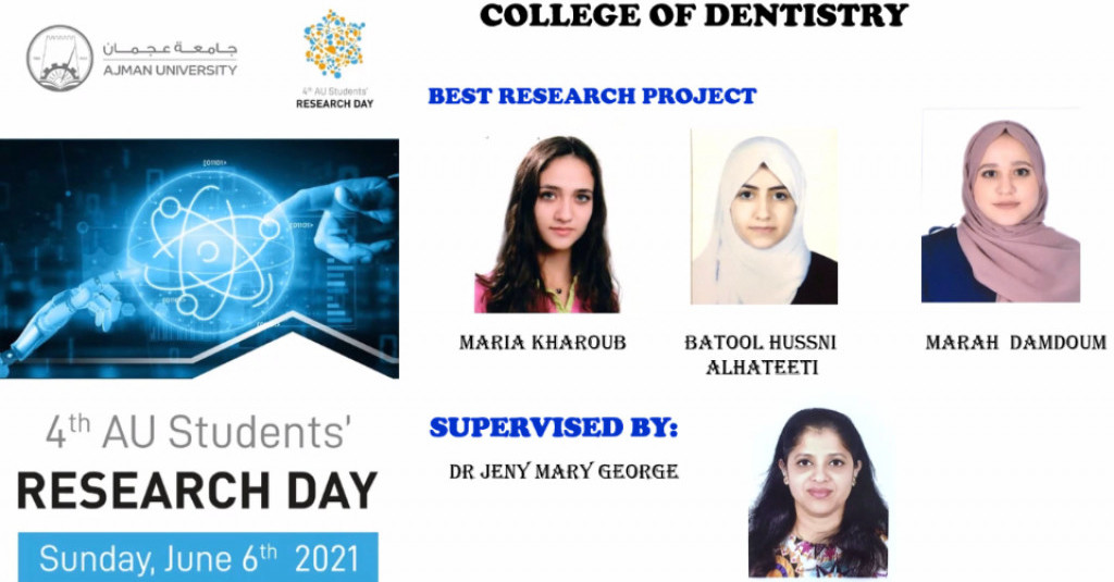Students Demonstrate their Research Expertise at Ajman University Student’s Research Day