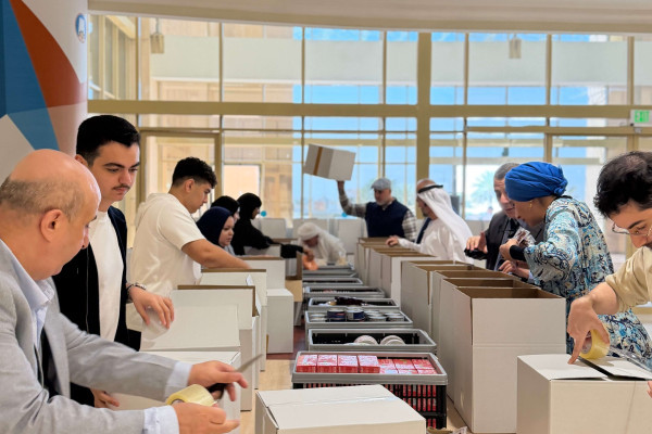 كلية القانون تنظم مبادرة «المير الرمضاني» لتعزيز الأمن الغذائي