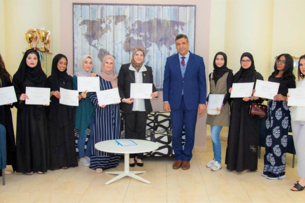 Ajman University Students Honored by Clicks