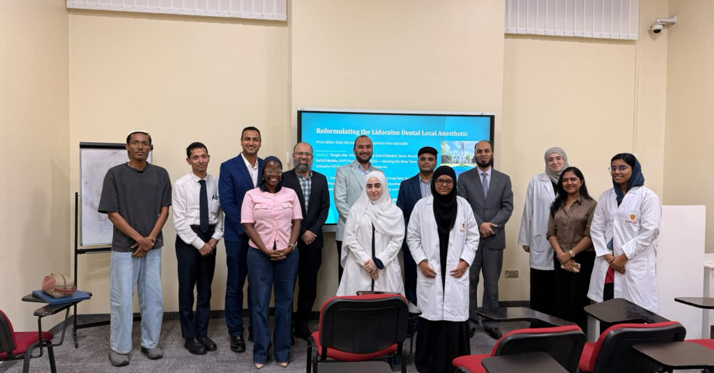 Ajman University Faculty Shares Research on Advancing Lidocaine Dental Anesthetic Formulations