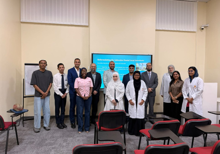 Ajman University Faculty Shares Research on Advancing Lidocaine Dental Anesthetic Formulations