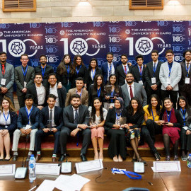 CBA Students Competed at AUC's International Case Competition (ICC)
