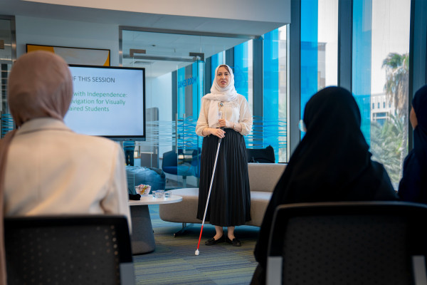 The Center for Inclusive Learning Raises Students’ Awareness of Visual Impairment Challenges