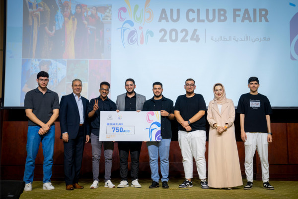 Ajman University Honors Winning Clubs in the 2024 Student Club Fair