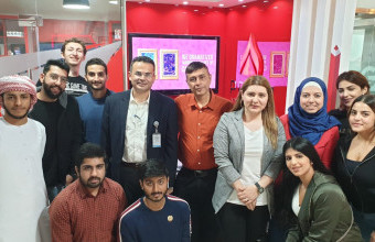 Advertising & Promotion Course Field Trip to PRISM Advertising, Dubai