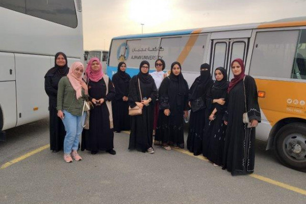 الأندية الطلابية في جامعة عجمان تنظم عددا من الرحلات